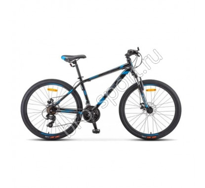 Велосипед Stels Navigator 500 MD F010 Черный/Синий 26 (LU092624)