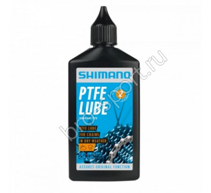 Смазка Shimano для цепи для сухой погоды, флакон, 100мл, PTFE LBPT1B0100SA