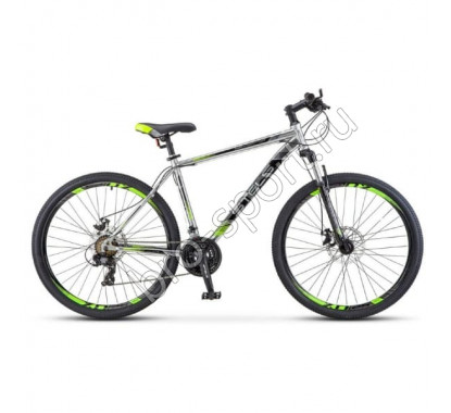 Велосипед Stels Navigator 700 MD V020 Черный/зеленый 27.5 (LU093446)