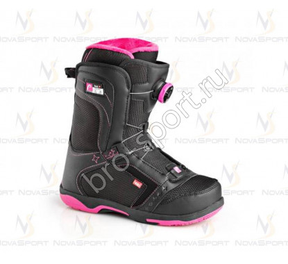 Ботинки для сноуборда women Head Galore Pro Boa black/pink