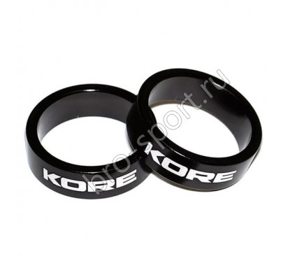Проставочное кольцо KORE AL6061-6T, CNC,34x10mm 1-1/8' черный