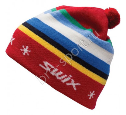 Шапка Gunde 46604 красный Swix