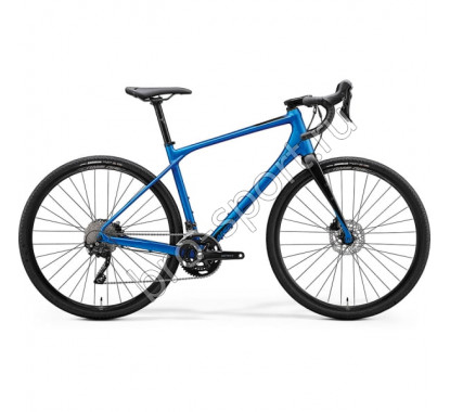 Велосипед Merida Silex 400 MattMediumBlue/Blue 2020