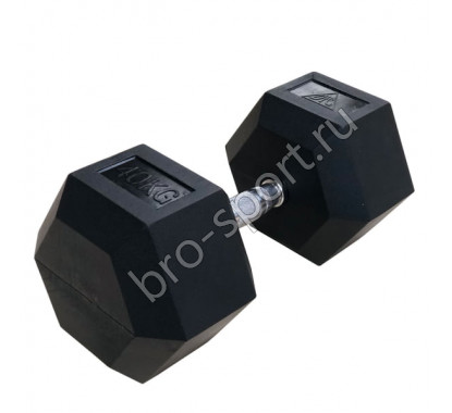 Гантели DFC гексаг.обрез. 40кг (пара) DB001-40