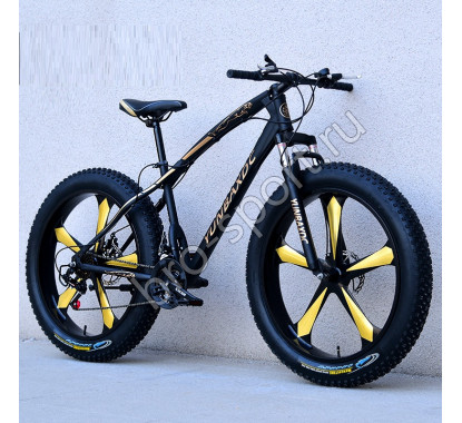 Велосипед Fatbike Beinaiqi-2 черный на дисках