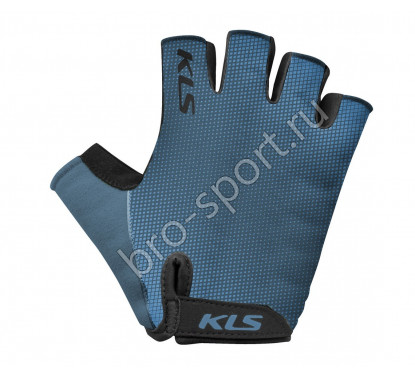 Перчатки KLS FACTOR BLUE XL, лёгкие из лайкры, нескользящая ладонь с вставками из пены