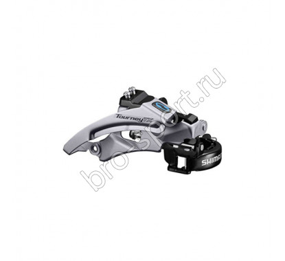 Переключатель передний Shimano Tourney универсальная тяга нижний хомутTX800 EFDTX800TSX3
