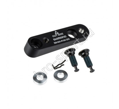 Адаптер диск торм. Shimano, 160D/D, болт (2шт), шайбы (2шт.), стоп. кольцо (1шт) ISMMAR160DDA