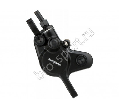 Тормоз диск. Shimano, BL-MT401(лев)/BR-MT400(передн), j-kit, полимерн. кол., 1000мм