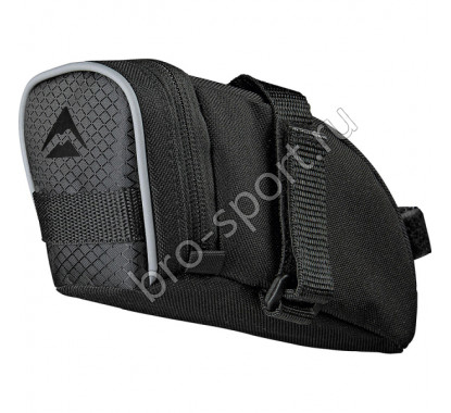 Сумка подседельная Merida 1L, 8*18*8cm, крепление на ремешке, Large 100гр. Black (2276004165)