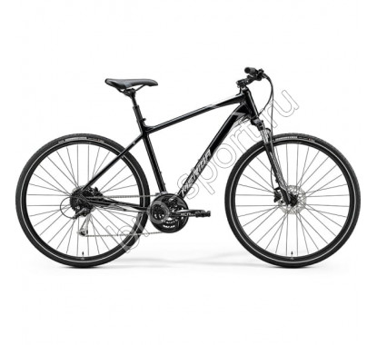 Велосипед Merida Crossway 100 MetallicBlack/Grey 2020