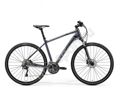 Велосипед Merida Crossway 500 GlossyAnthracite/Black/Silver 2020
