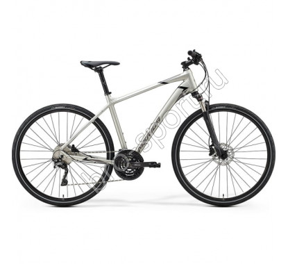 Велосипед Merida Crossway 600 MattTitan/GlossyBlack/Grey 2020