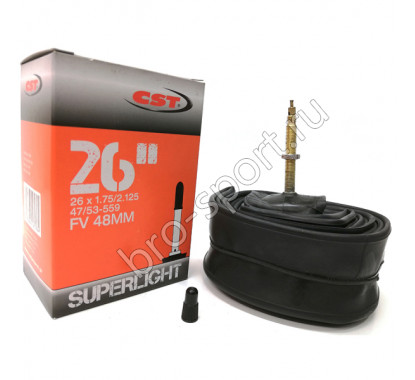 Камера 26' CST 26x1,75/2,125 Presta 48 mm IB63994200
