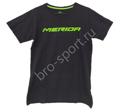 Футболка Merida T-Shirt (Lady) Black кор.рукав 38467 S (2287013367)