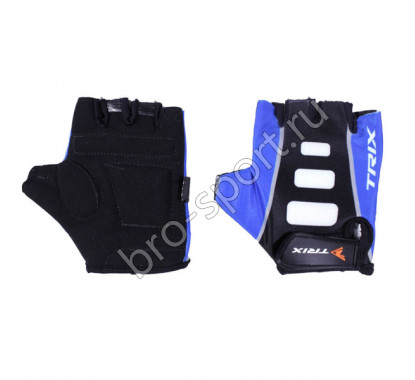 Велоперчатки Trix LCL-K-65110 BLUE 38416 M