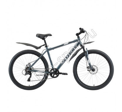 Велосипед Stark'20 Respect 26.1 D Microshift синий/серый/серый 39389 18'(H000016349)