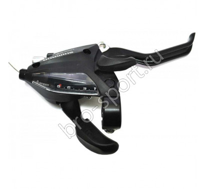 Шифтер/тормозная ручка Shimano Altus ST-EF500-8R-2A прав 8ск. 2 пальца черный/590113