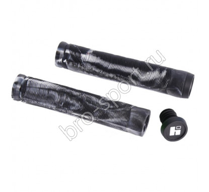 Грипсы HIPE H4 155 мм Черные/белые