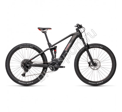 Велосипед CUBE STEREO HYBRID 120 PRO 500 29 (black'n'red) 2021