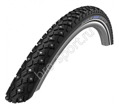 Велопокрышка Schwalbe MARATHON WINTER Plus Perf, SmartG,42-622 28х1,6 HS396 (240 Studs) WiC 67EPI