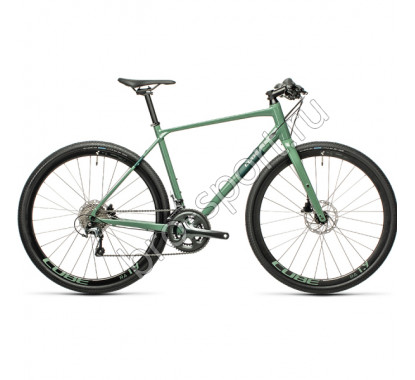 Велосипед CUBE SL ROAD PRO (greygreen'n'green) 2021
