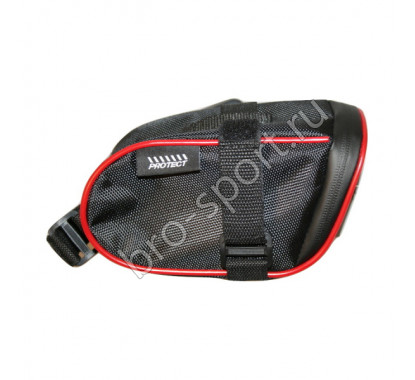 Велосумка под седло PROTECT, 18х9х9cm, черная