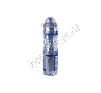 Фляга V-700AA 500 мл термос пластик 40517 синий/прозрачный