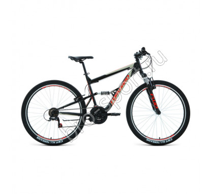 Велосипед 27,5' Forward Raptor 27,5 1.0 20-21 г 39262 16' Черный/Красный/RBKW1F17E002