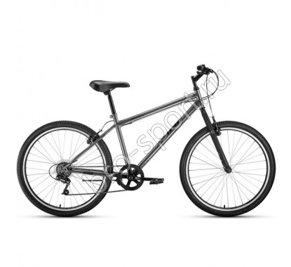 Велосипед 26' Altair MTB HT 26 1.0 7 ск Темно-серый/Черный 20-21 г