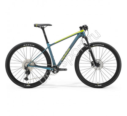 Велосипед Merida Big.Nine 3000 SilkLime/Teal-Blue 2021