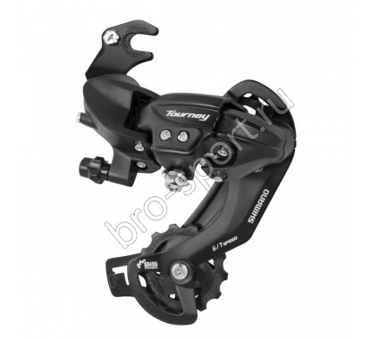 Перек-ль задний Shimano, Tourney, TY300, 6/7ск., крепление на ось