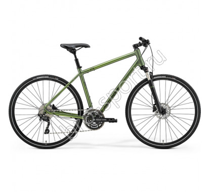 Велосипед Merida Crossway 300 MattFogGreen/DarkGreen 2021