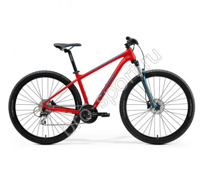 Велосипед Merida Big.Nine 20 MattRaceRed/Teal-Blue 2021