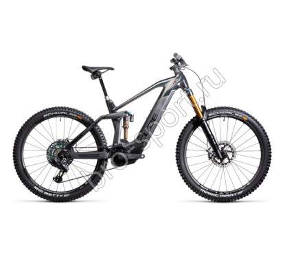 Велосипед CUBE STEREO HYBRID 160 SLT 625 27.5 Kiox 27.5 (carbon'n'prizmblack) 2021
