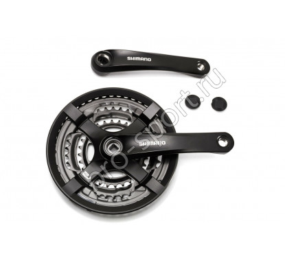 SHIMANO Система 6/7/8 ск. FC-TY501 24/34/42X170мм квадрат, без каретки