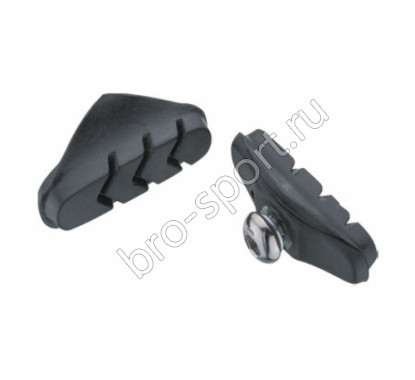 Колодки тормозные на велосипед Jagwire basics road для шоссейных торм. simano, sram, серебр. пара