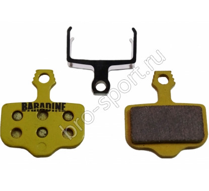 BARADINE Колодки для диск. торм. DS-44S+SP-44 SINTERED (Avid Elixir, SRAM XX and SRAM XO series)