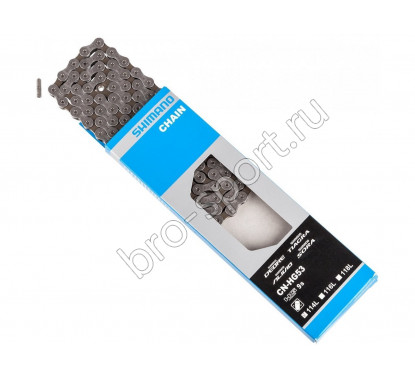 Цепь Shimano Deore, HG53, 9ск, 114 зв., амп.пин (1шт)