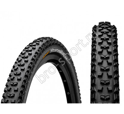 Покрышка Continental Mountain King II 2.4, 26 x 2.4, 60-559, чёр./чёр., 180TPI, Performance