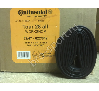 Continental Камера Tour 28 all без упаковки, 32-622-> 47-622, S42