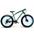 Велосипед Fatbike Beinaiqi зеленый на спицах