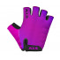 Перчатки KLS FACTOR PURPLE M, лёгкие из лайкры, нескользящая ладонь с вставками из пены